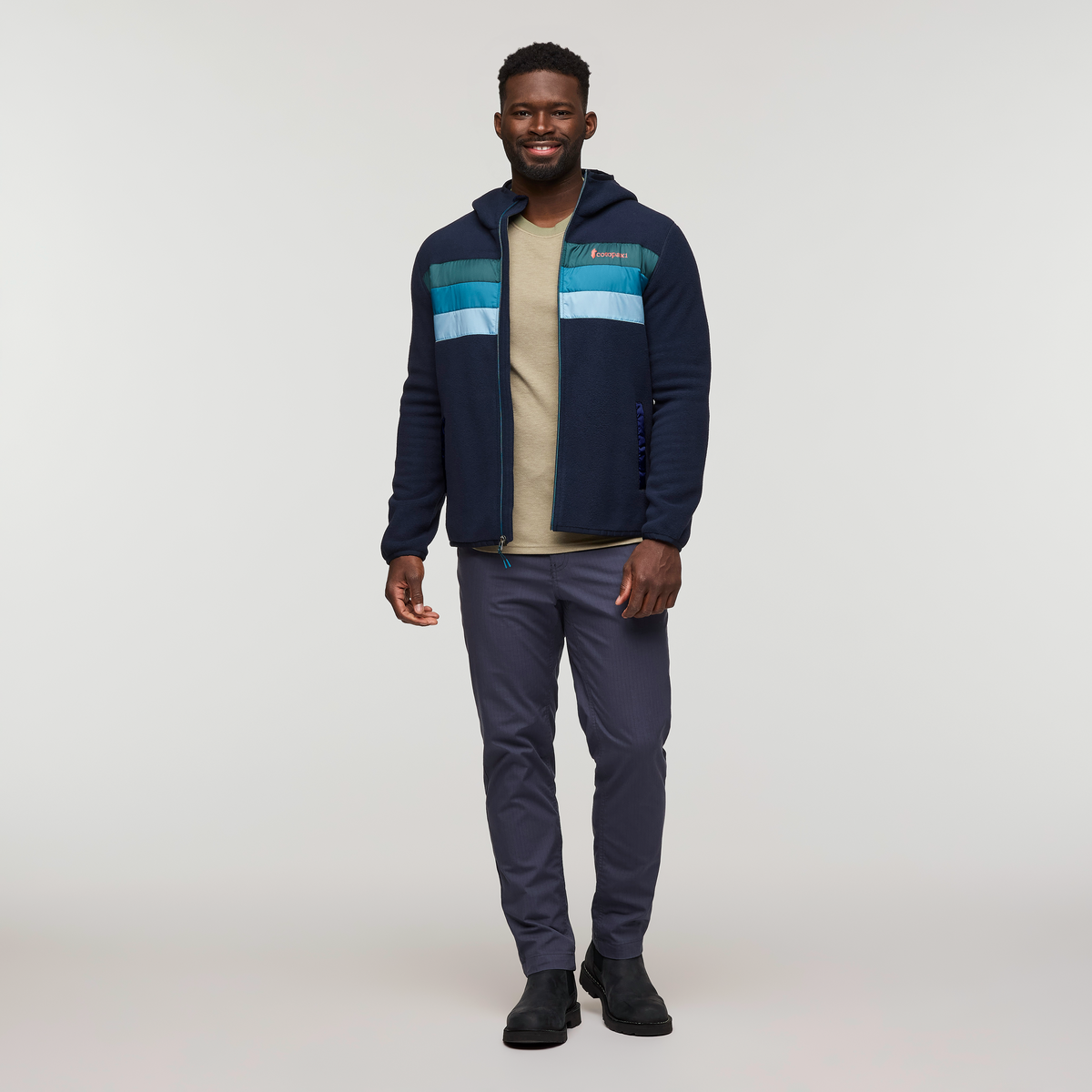 Teca Fleece Hooded Full-Zip Jacket - Men's - Image 2